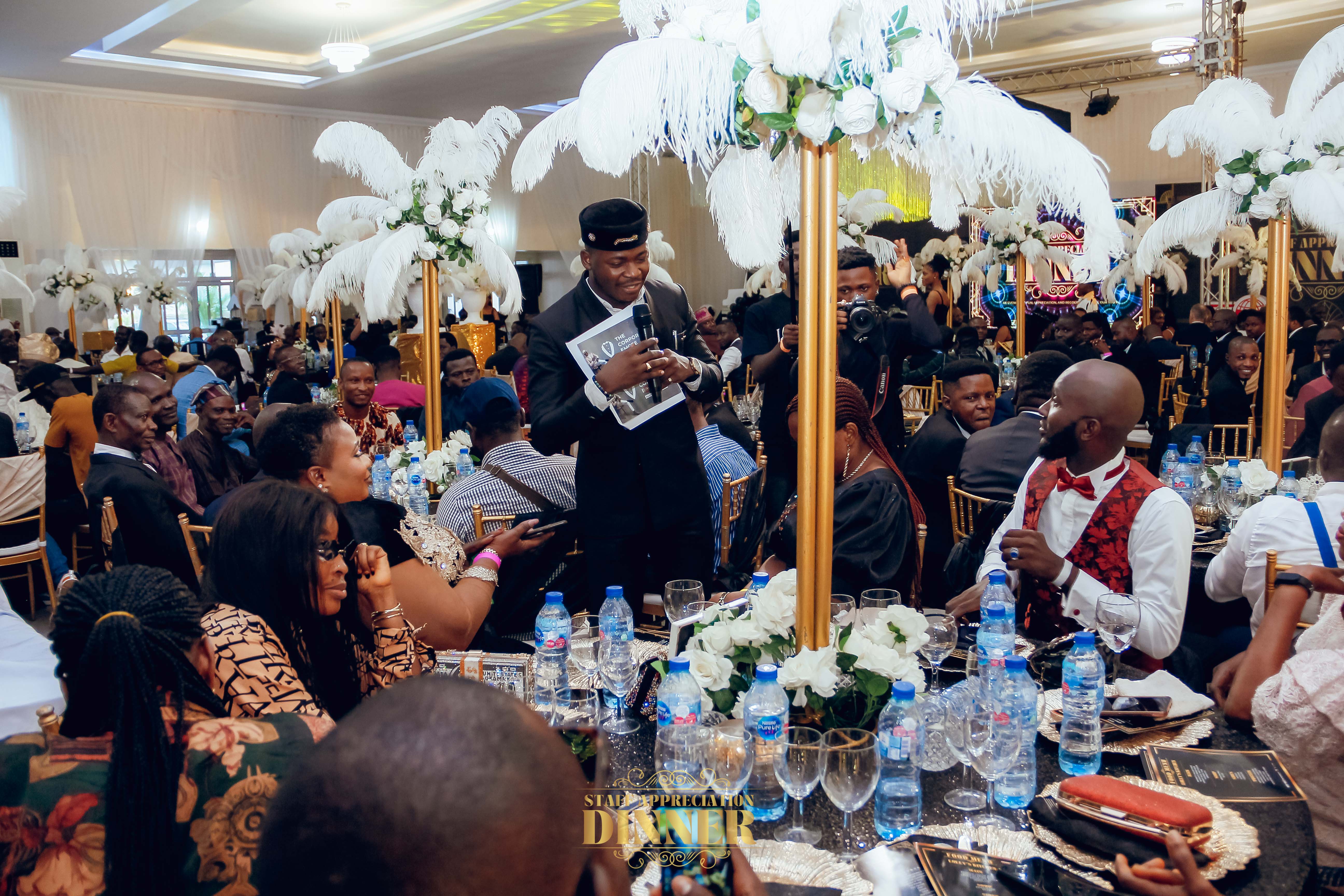 Staff Appreciation Dinner Award Ceremony in Lagos