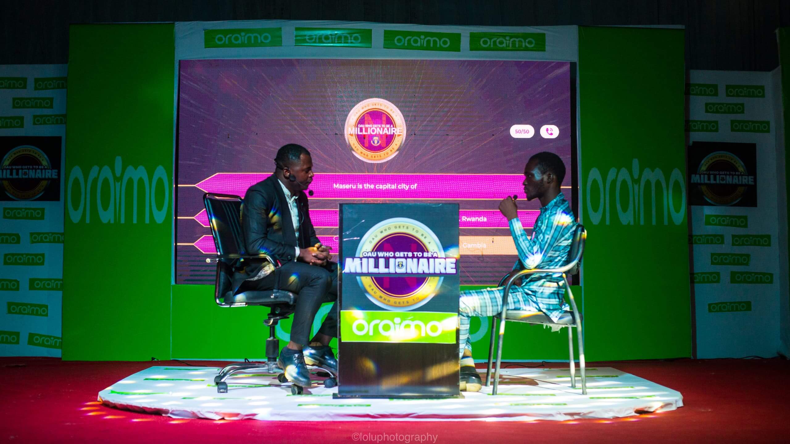 OAU Who Gets To Be A Millionaire By Oraimo - Corporate Event in Lagos