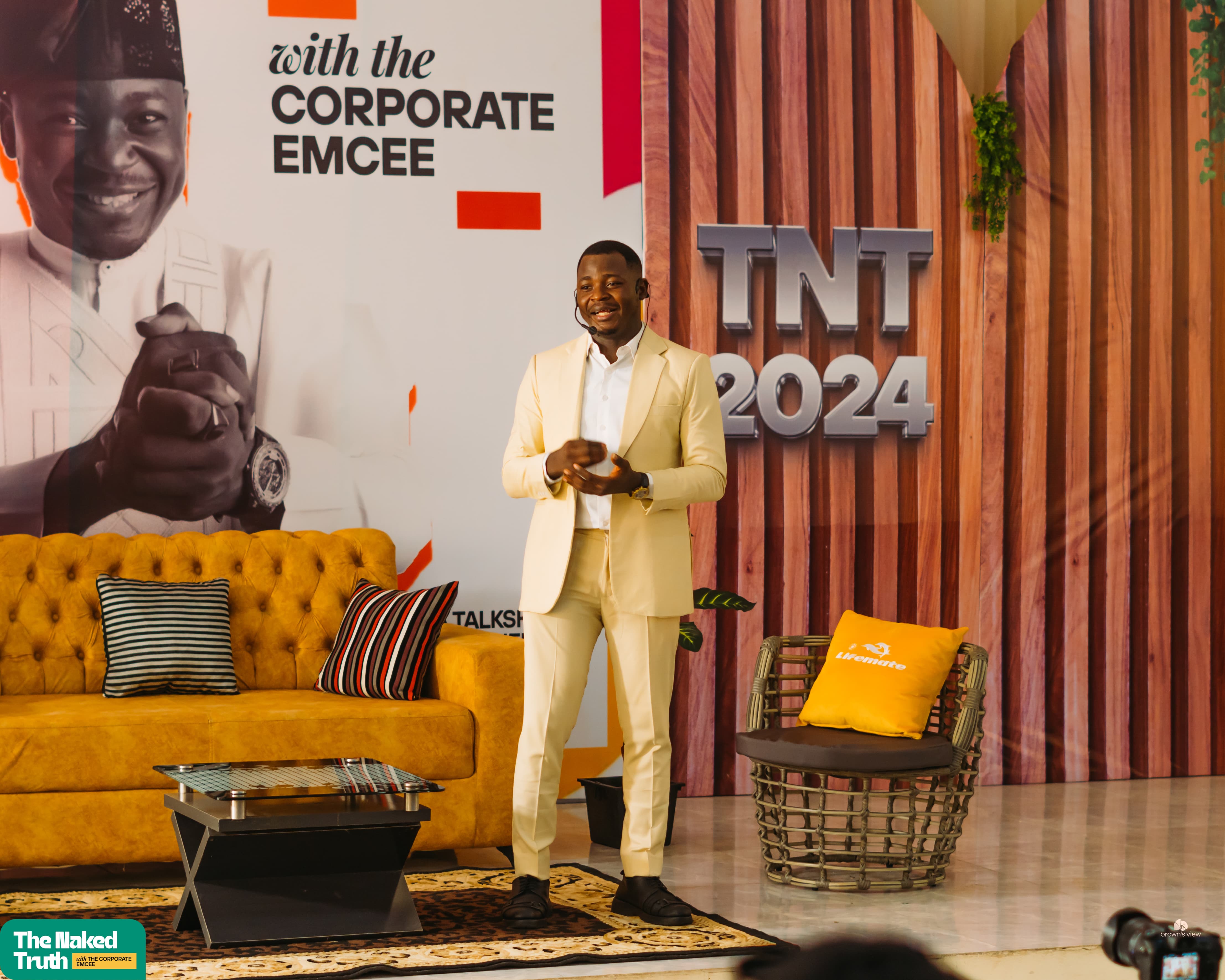 The Naked Truth With The Corporate Emcee - Lagos Event